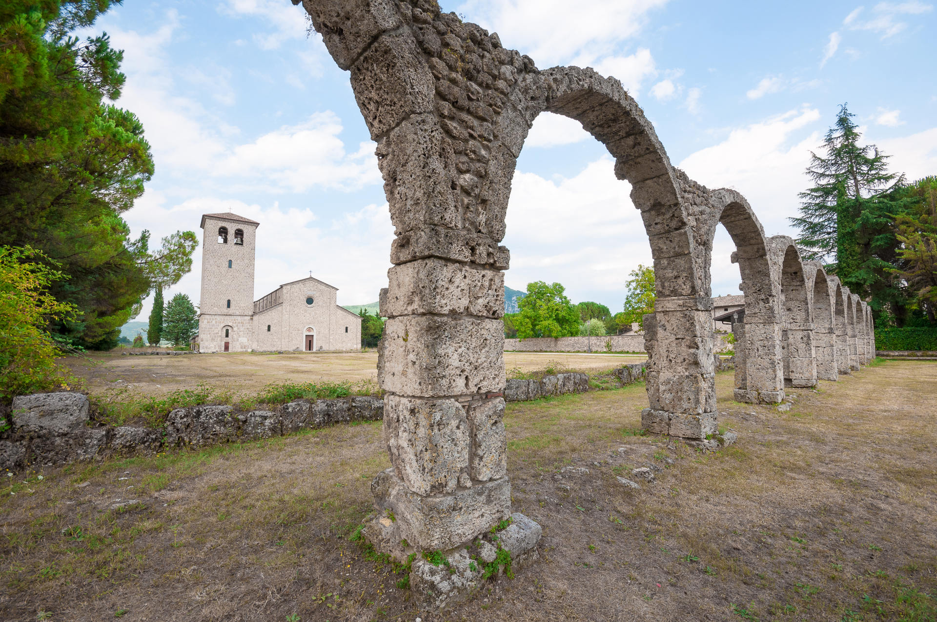 San Vincenzo al Volturno abbey isernia molise
